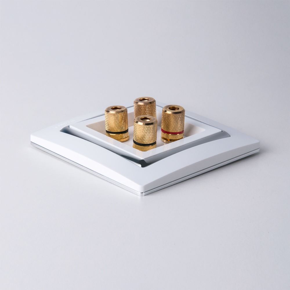 Рамка из поликарбоната Werkel Snabb на 1 пост Белый / Хром W0011901 — изображение 3