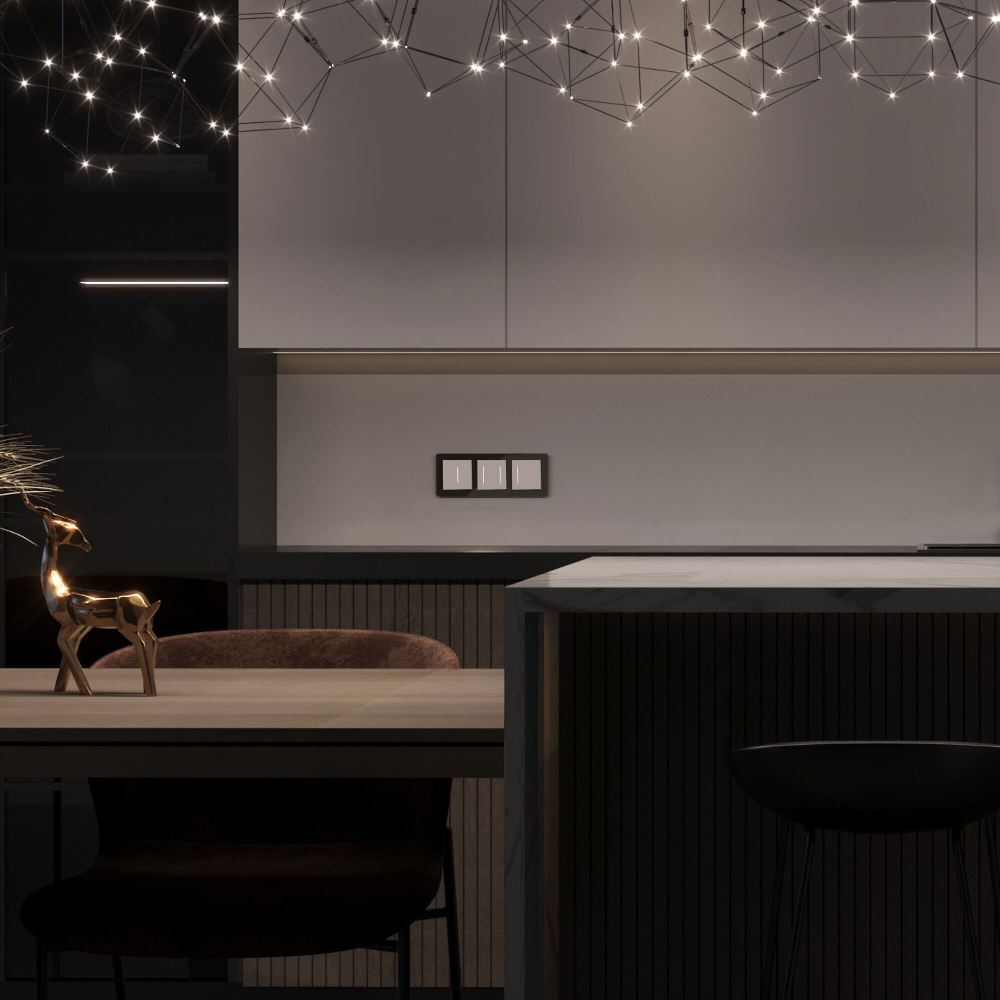 Выключатель одноклавишный встраиваемый сенсорный Werkel с Wifi Белый W4513001 — изображение 3