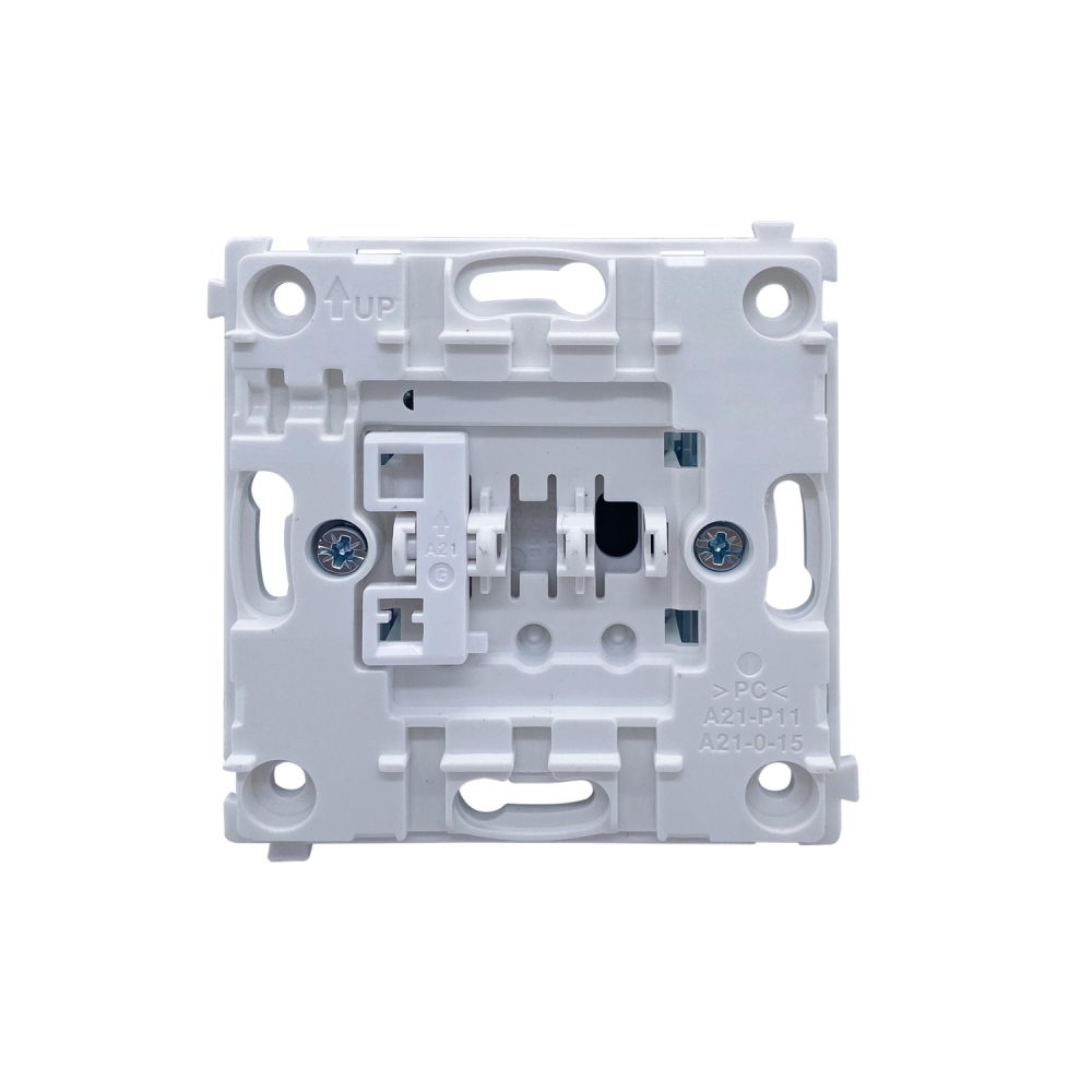 Выключатель одноклавишный встраиваемый Donel R98 с подсветкой Шоколад матовый DA03101-DA29042 — изображение 5