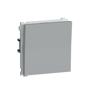 Выключатель одноклавишный встраиваемый Donel R98 звонкового типа Серый матовый DA15100-DA29640