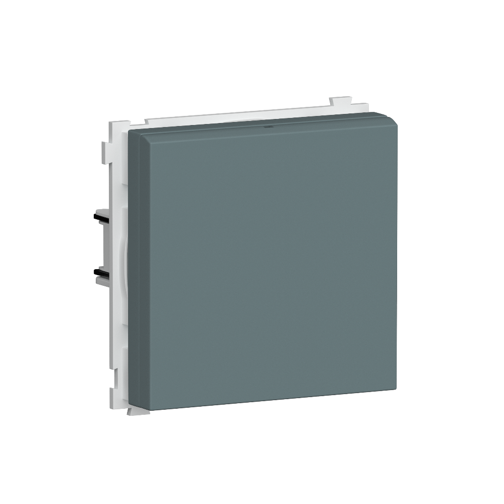 Розетка встраиваемая Donel R98 Schuko с крышкой и заземлением на клеммах Изумруд матовый DA17700-DA52039 — изображение 2