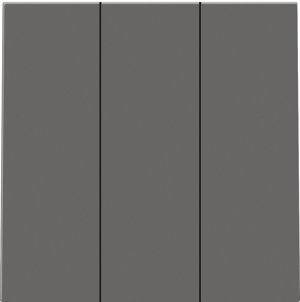 Выключатель трехклавишный встраиваемый Donel R98 Шоколад матовый DA28300-DA29342 — изображение 2