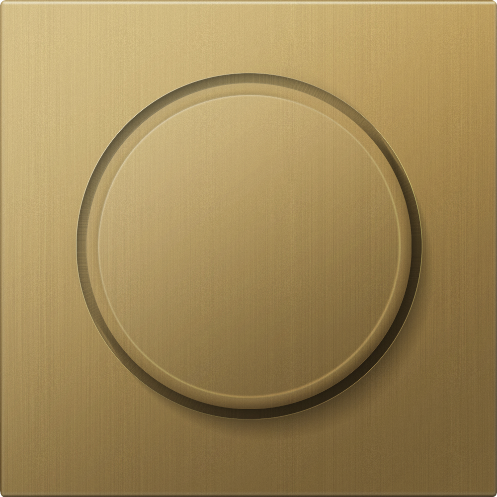 Диммер Donel R98 Metal Triac с доп. входом Золото матовое DDIM300LED-DA650BR — изображение 2