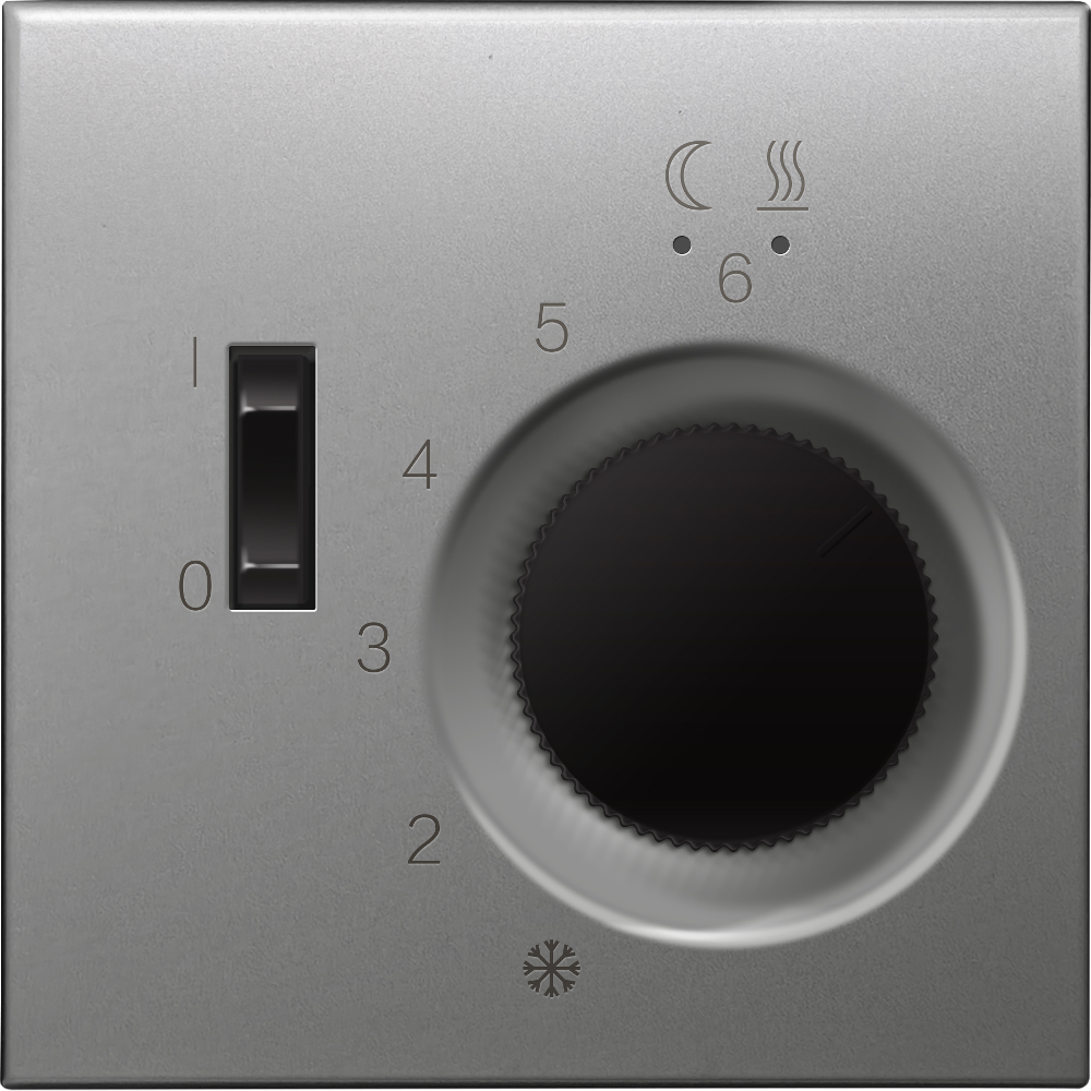 Терморегулятор механический Donel R98 Metal с внешним датчиком Благородная сталь DTEF231-DA149ES — изображение 2