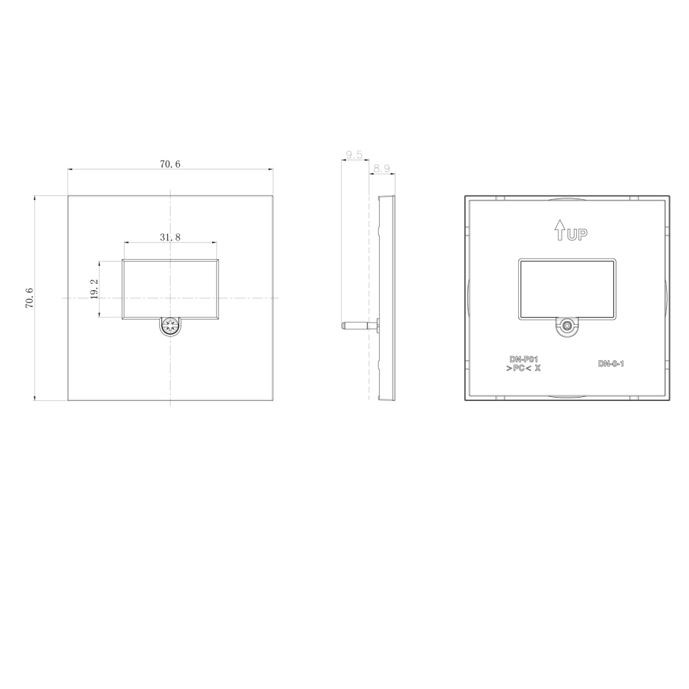 Розетка встраиваемая HDMI Donel R98 2.0a Карбон матовый STRS20A-DA27630 — изображение 3