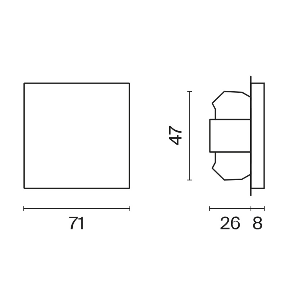 Выключатель одноклавишный встраиваемый проходной Voltum S70 Шелк VLS010304 — изображение 6