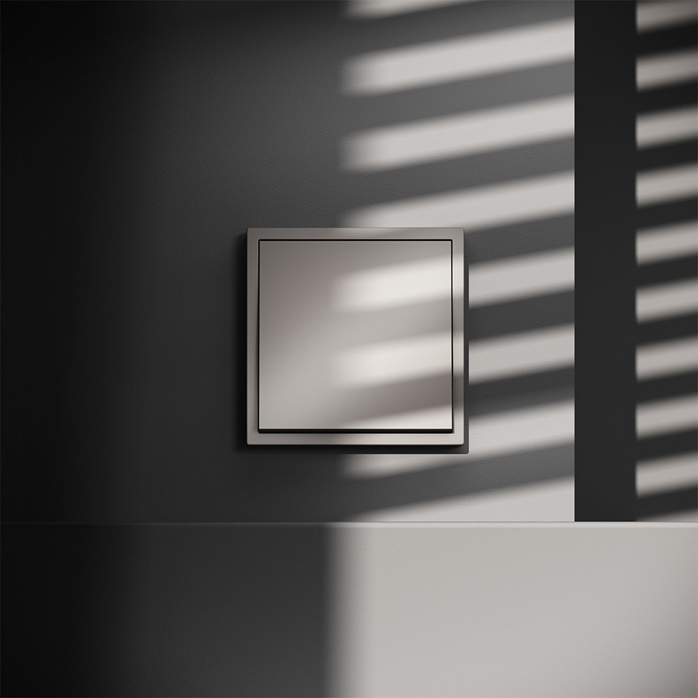 Выключатель одноклавишный встраиваемый проходной Voltum S70 Кашемир VLS010303 — изображение 4