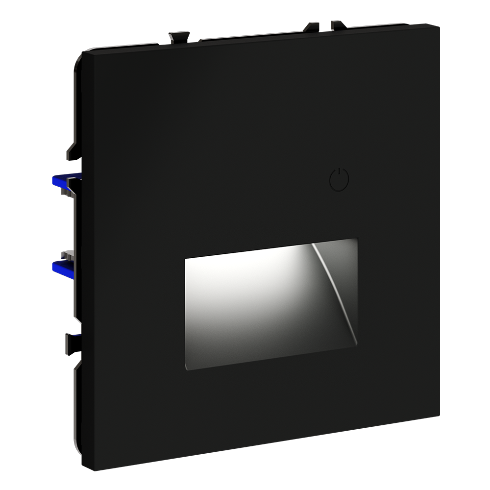 LED подсветка встраиваемая Voltum S70 с датчиком Черный матовый VLS070708 — изображение 2