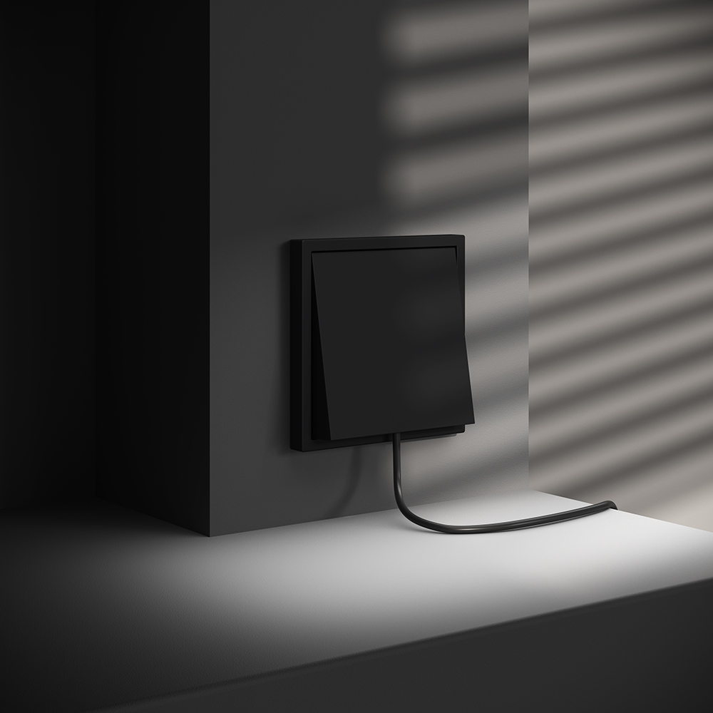 Вывод кабеля Voltum S70 Черный матовый VLS080208 — изображение 4