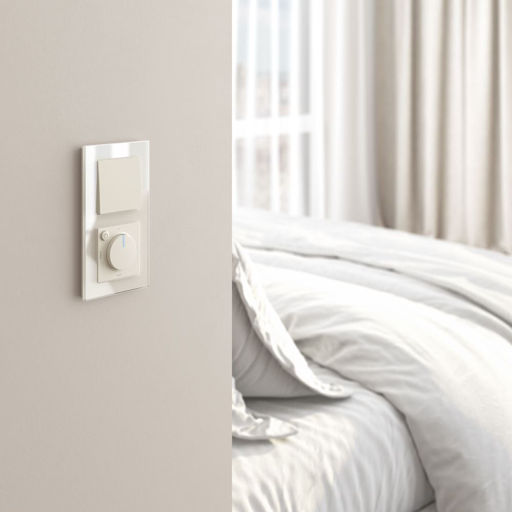 Терморегулятор электромеханический Werkel для теплого пола Айвори матовый W1151162 — изображение 2