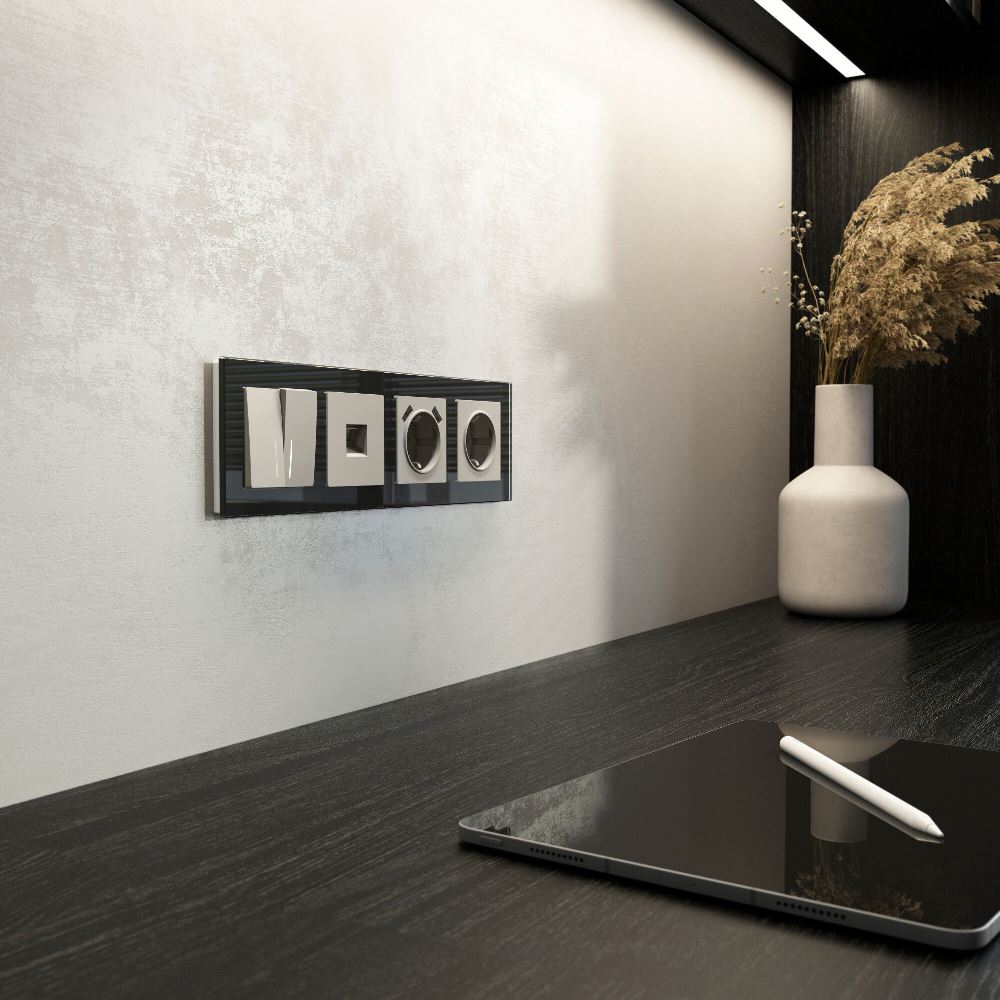 Накладка для розетки Werkel USB Дымчатый W1279504 — изображение 3