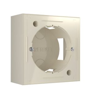 Коробка для накладного монтажа Werkel Слоновая кость W8000003