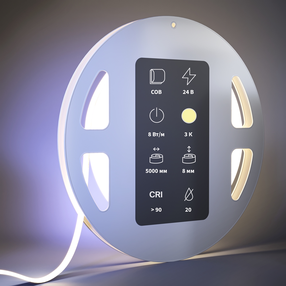 Светодиодная лента Maytoni Led Strip Ultra 5 м 3000 К Белый 201071 — изображение 2